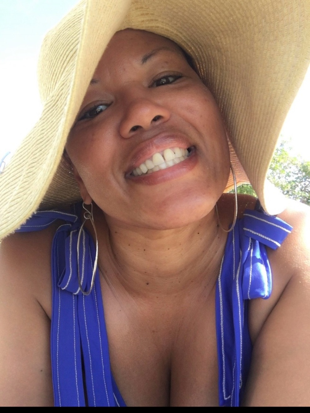 JCrew - Royal Blue One-Piece Swimsuit with Tie Straps. For @kelbd only. - Picture 8 of 8